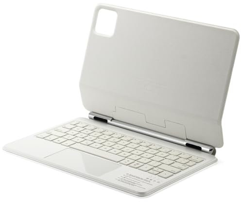 SCIMIN Magic Keyboard - Funda para Xiaomi Pad 6 / Xiaomi Pad 6 Pro (11 pulgadas), teclado Bluetooth inalámbrico con trackpad retroiluminado, cubierta de soporte magnético