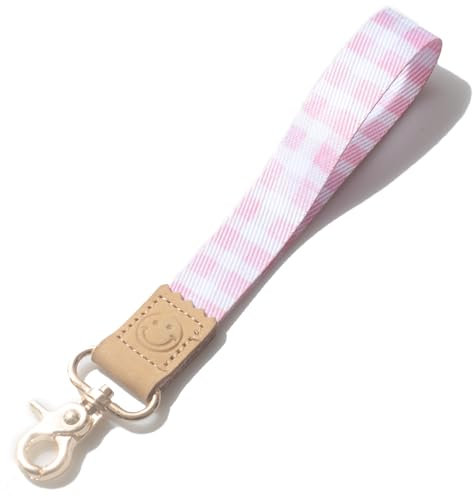 DQL Schlüsselband für Handgelenk, Handgelenk, Schlüsselanhänger für Damen, Hand- und Handgelenk-Schlüsselanhänger, Flamingo, Wristlet