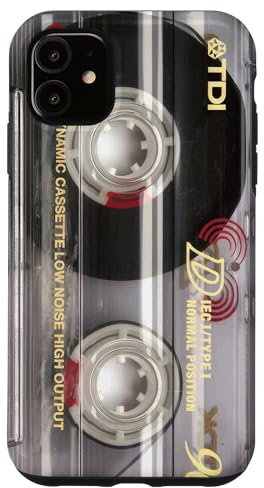 iPhone 11 Cassette Tape Retro 1980s 90s Audio Vintage Technology Case