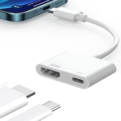 4K Usb Type-C Sull'Adattatore Hdmi, Adattatore Da Usb C a Hdmi, Compatibile Con Apple 15 Macbook Pro Air Ipad Pro,Usb 3.1 Tipo C Digital Av Hdmi 2.0 Cavo Compatibile Con Samsung Galaxy S23/S22.