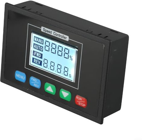 Contrôleur de vitesse numérique pour moteur CC, variateur de vitesse 0-100 % CC 12 V 24 V 36 V 48 V 40 A écran LCD réversible avec rétroéclairage, commandes du moteur électrique