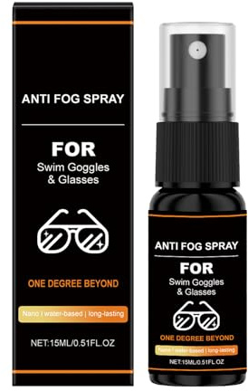Anti Fog Spray for Glasses Lens,Multi-Surface Anti Fogs Spray,Lens Cleaner for Mist-Free Vision,Defogger & Demister Solution,Multi-Surface Antis Fogs Sprays with Long-Lasting Streak Resistant