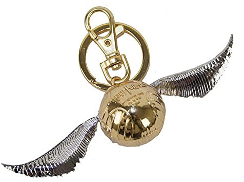 Harry Potter Snitch 3D Keyring Porte-clés 13 Centimeters or (Gold)