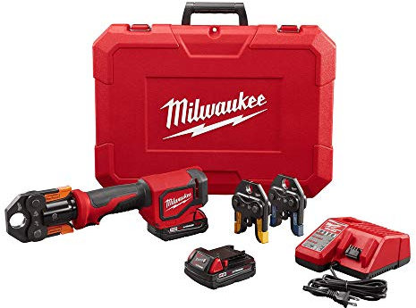 Milwaukee 2674-22P M18 Short Throw Press Tool Kit w/ Viega PureFlow Jaws