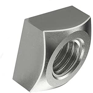 10 Stück - M8 - Vierkantmutter Quadratmutter Edelstahl A2 / V2A DIN 557 Einlegmutter (Standart Ausführung) 8 mm DewTec