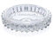 Satre Online and Marketing Crystal Cigar and Cigarette Heavy Glass Tabletop Ashtray , Glass Ash Tray , Round Tabletop , Glass Ashtray,4.5 x 4.5 x 2.8 inch