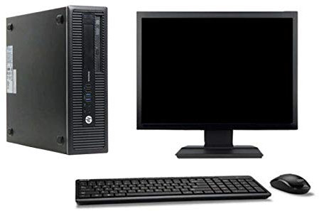 PC HP EliteDesk 800 G1 Ecran 19 Core i7-4790 RAM 16Go SSD 120Go Windows 10 WiFi (Reconditionné)