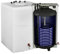 Warmwasserspeicher Unterstellspeicher Boiler mit 1 Wärmetauscher 120 Liter inkl. Magnesiumschutzanode, Ablasshahn, Zirkulation