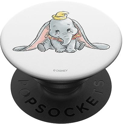 Disney Classic Dumbo Baby Elephant PopSockets mit austauschbarem PopGrip