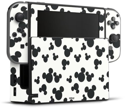DeinDesign Autocollant Compatible avec Nintendo Switch Sticker Film Autocollant Mickey Produit sous Licence Officielle Disney