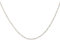DUR Kette Sternenstaub 925 Sterling Silber | rhodiniert, rau| K2248 | 42 cm