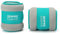 Core Balance Ankle and Wrist Weights Adjustable Strap Neoprene Fabric Set Of 2 x 1kg (Teal)