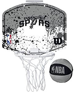 Wilson Mini-Basketballkorb NBA TEAM MINI HOOP, SAN ANTONIO SPURS, Kunststoff