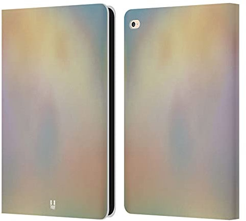 Head Case Designs Chill Acquarelli Custodia Portafoglio in Pelle Compatibile con Apple iPad Air 2 (2014)