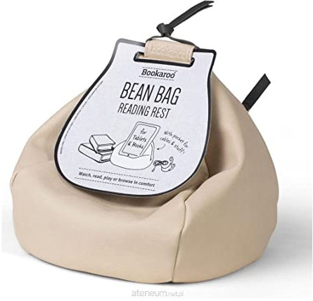 IF Bookaroo Sitzsack-Lesestuhe, cremefarben