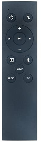 VINABTY Télécommande remplacée Convient pour TCL Alto 6 2.0 Channel Home Theater Sound Bar TS6100 TS6100-NA TS6110 TS6110-NA