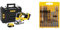 DEWALT - Scie Sauteuse à Poignée Supérieure Brushless XR 18V 5 Ah - DCS334P2-QW - Scie sans Fil avec Coffret TSTAK & DT2294-QZ Lame de Scie Set 10pcs, Argent