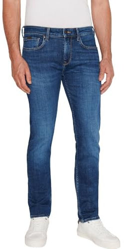 Pepe Jeans Herren Slim Jeans, Blau (Denim-CT0), 33W / 34L