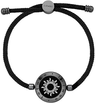 TOTWOO Einzelnes Pärchenarmband mit Vibration, Leuchten & Touchfunktion - Bluetooth-Paarung für Fernbeziehungen - Liebesgeschenk zur Distanzberührung