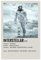 TONFON 2014 Interstellar Filmplakat auf Leinwand, Poster, Wandkunst, Dekor, Bild, Gemälde für Wohnzimmer, Schlafzimmer, Dekoration, ungerahmt, 20 x 30 cm