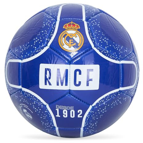 Genérico Madrid-Ball, Blau, Größe 5, ähnelt der Regulierung, offizielles Produkt
