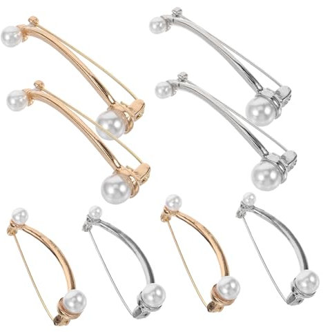 Holibanna Perlenbroschen Sicherheitsnadeln Für Kleider Hosen Pullover Schal Broschennadeln Schmuck Clips