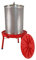 NEUE Serie Fischer FP40H Hydropresse: 40L Saftpresse Obstpresse/Apfelpresse, 40 Liter Edelstahl-Presskorb