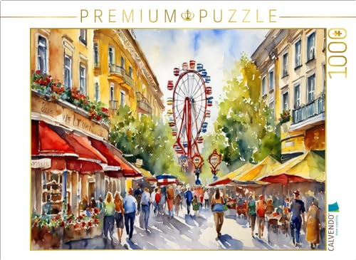 CALVENDO Puzzle Wiener Prater | 1000 Teile Lege-Größe 64 x 48 cm Foto-Puzzle für glückliche Stunden
