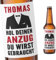 Trauzeuge fragen Mann Hol deinen Anzug Bierflaschen Etikett personalisiert Bier Geschenk Flaschenetikett selbstklebend Bieretiketten 2 Stück | 9x9 cm