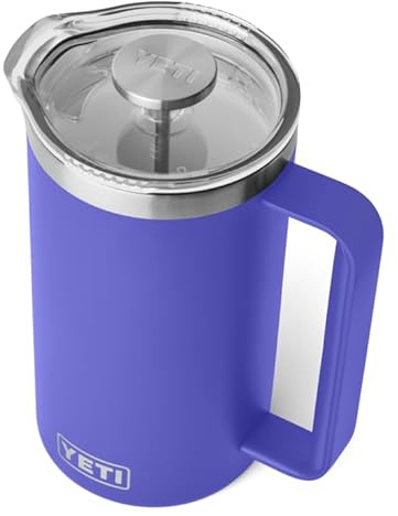 YETI Rambler French Press, Ultra Marine Violet, 34 oz (1 l)