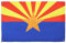 AZ FLAG Flagge Arizona, 150 x 90 cm, mit 4 Ösen, Flagge des US-Staates Arizona, für Balkon oder Wand