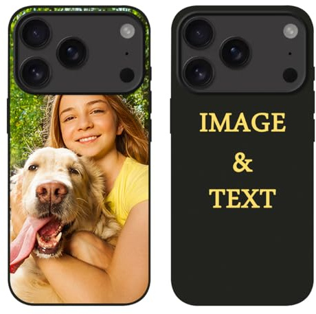 Personalisierte Handyhülle für iPhone 17 Pro 16 cm (6,3 Zoll), individuelle Schutzhülle mit mehreren Bildern, Geburtstagsgeschenk für Familie und Männer, Frauen, weiche Schutzhülle, schmale Passform