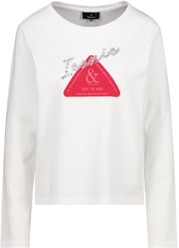 MONARI Langarmshirt mit Emblem - 38