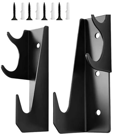 gifyym Jack Stand Wall Mount, Heavy Duty Iron Garage Storage Rack Tool Hook Bracket for Jack Support Tool Organization, Wall Mounted Shelf for Workshop Garage Shed Toolroom, FloorJack Storage