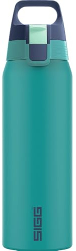 SIGG - Stainless Steel Drinking Bottle - Shield ONE - Suitable for Carbonated Drinks - Leak-Proof - Feather-Light - BPA-Free - Outdoor, Sports, Fitness - 750 ml / 1 L / 1.5 L