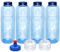 Acala Trinkflaschen Großes Flaschen Set Grip 1,0 Liter plus Deckel