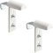 Ventanara® Rollo Klemmträger ohne Bohren Weiß 2er Set