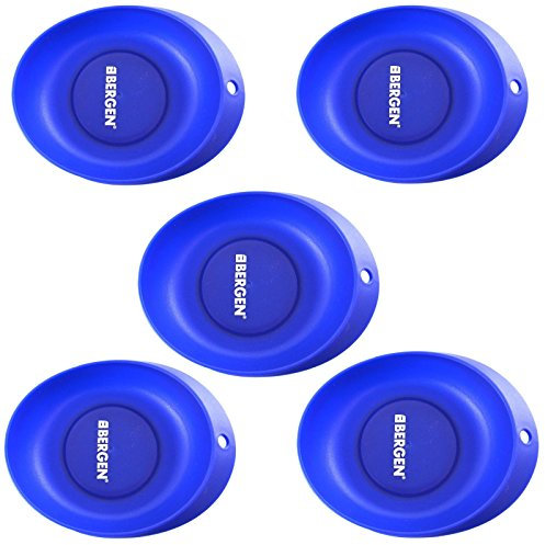 5 pièces magnétique ovale plat bac support de stockage Construction