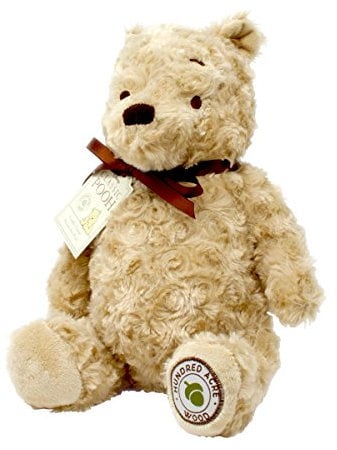 Rainbow Designs DN1463 Cuddly Classic Pooh & Friends Winnie The Pooh Soft Toy-Teddy Bear for Babies and Toddlers, Honey, Wood