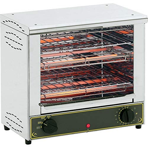 ROLLER GRILL Salamander, zwei Ebenen, 300 Toasts/h, Abmessung 450 x 285 x 420 mm (BxTxH)