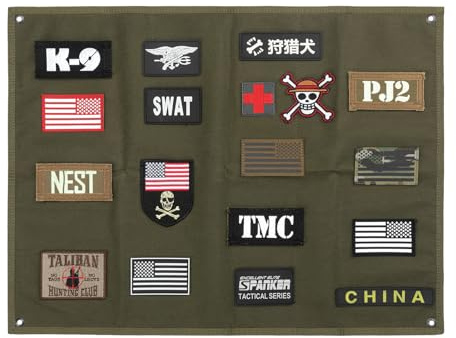 Excellent Elite Spanker Patch Display Board Foldable Military Patch Holder | tactical patches panel,morale patch board,patch board display,tactical patch ,display,hook and loop,No patches Included