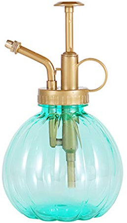 GREENLANS-1 Garten-Werkzeuge Vintage Clear Top Pumpe Gießkanne Topf Garten Terrasse Pflanzenwachstum Sprühflasche – Grün