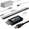 4 in 1 Accessories Bundle Kits for Wii, AC Power Supply Adapter + Wii to HDMI Converter + Wii to hdmi Converter and Wired Infrared Ray Sensor Bar Compatible with Nintendo Wii