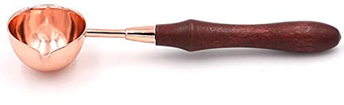 Wachssiegel Wärmer Schmelzlöffel Kerzen Schmelzset Siegelwachs Löffel Wachssiegel Stempel Werkzeug Waxing Seal Set für Kunst Basteln Wachssiegel Stempel(Wa x Schmelzofen)