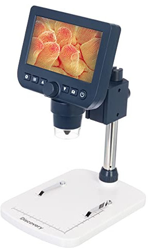 Microscopio USB Portátil Discovery Artisan 64 Con Pantalla LCD De 4,3″, Cámara Digital y Zoom De 600x, Compatible Con Windows y Mac OS