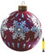 KKPLZZ Aufblasbare Weihnachtskugel Dekoration, 60cm Riesen Weihnachtskugeln Outdoor Decor Große Weihnachtskugeln Ornamente für Weihnachtsfeiertagsdekoration