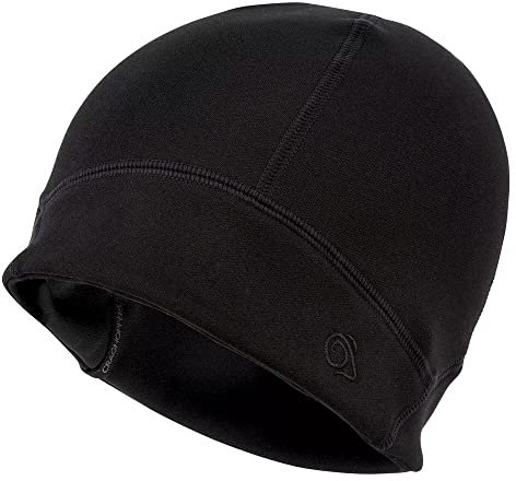 Craghoppers Mens Prostretch Warm Winter Beanie Hat Black