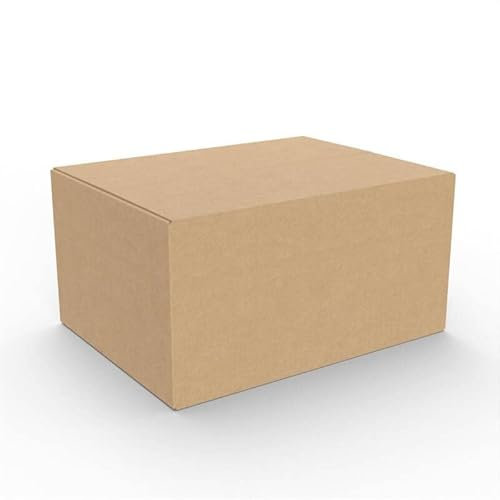 Versandkarton Verpacken Faltkarton Innenmaß 400x300x200 mm zweiwellig (50)