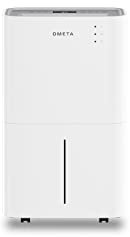 Ometa 20L/25L Dual Dehumidifier Air Purifier with HEPA Filter & IONISER, Removes Damp, Condensation, Air Pollutants with WiFi, Humidity Display, 24h Timer, Clothes Drying Mode (25L Dual)