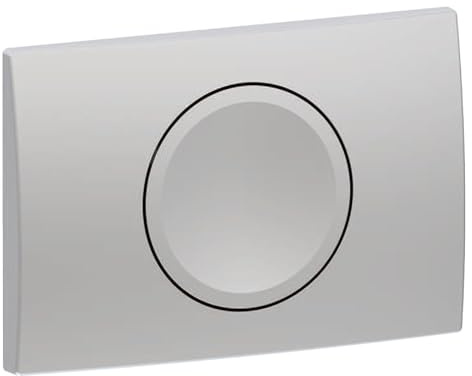 Geberit Actuation Plate Delta15 for Flush-Stop-Flush, 115.120.; Color: Chrome Matt